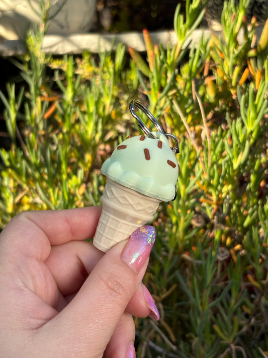 Helado Menta Chips