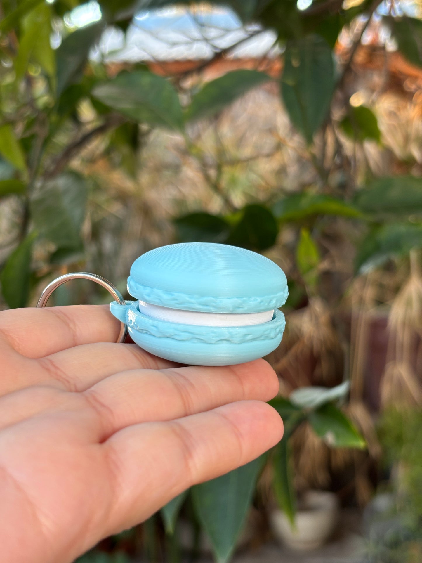 Macaron Pastel Celeste